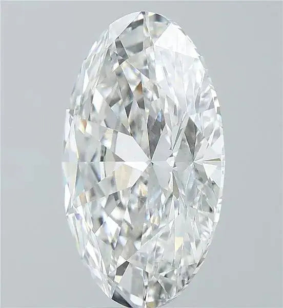 6.22ct Oval Lab Grown Diamond (Colour G, Clarity VVS1, IGI Certified) Forever For Love