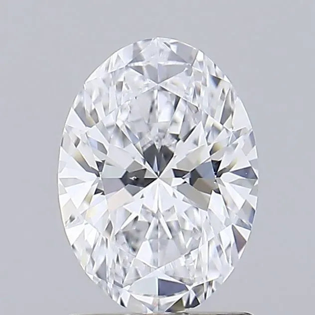 1.08ct Oval Lab Grown Diamond (Colour D, Clarity IF, IGI Certified)