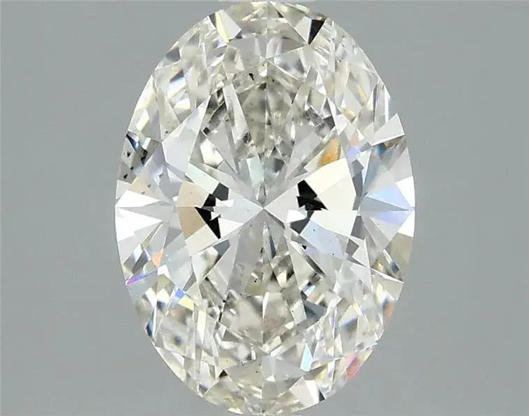 1.96ct Oval Lab Grown Diamond (Colour H, Clarity VS2, IGI Certified) Forever For Love