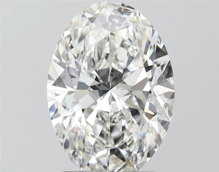 2.85ct Oval Lab Grown Diamond (Colour H, Clarity VVS1, IGI Certified)