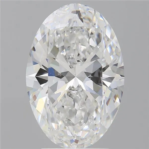 4.00ct Oval Lab Grown Diamond (Colour E, Clarity VVS2, IGI Certified)
