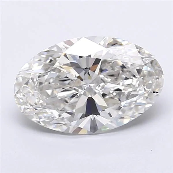 4.07ct Oval Lab Grown Diamond (Colour G, Clarity VVS2, IGI Certified)