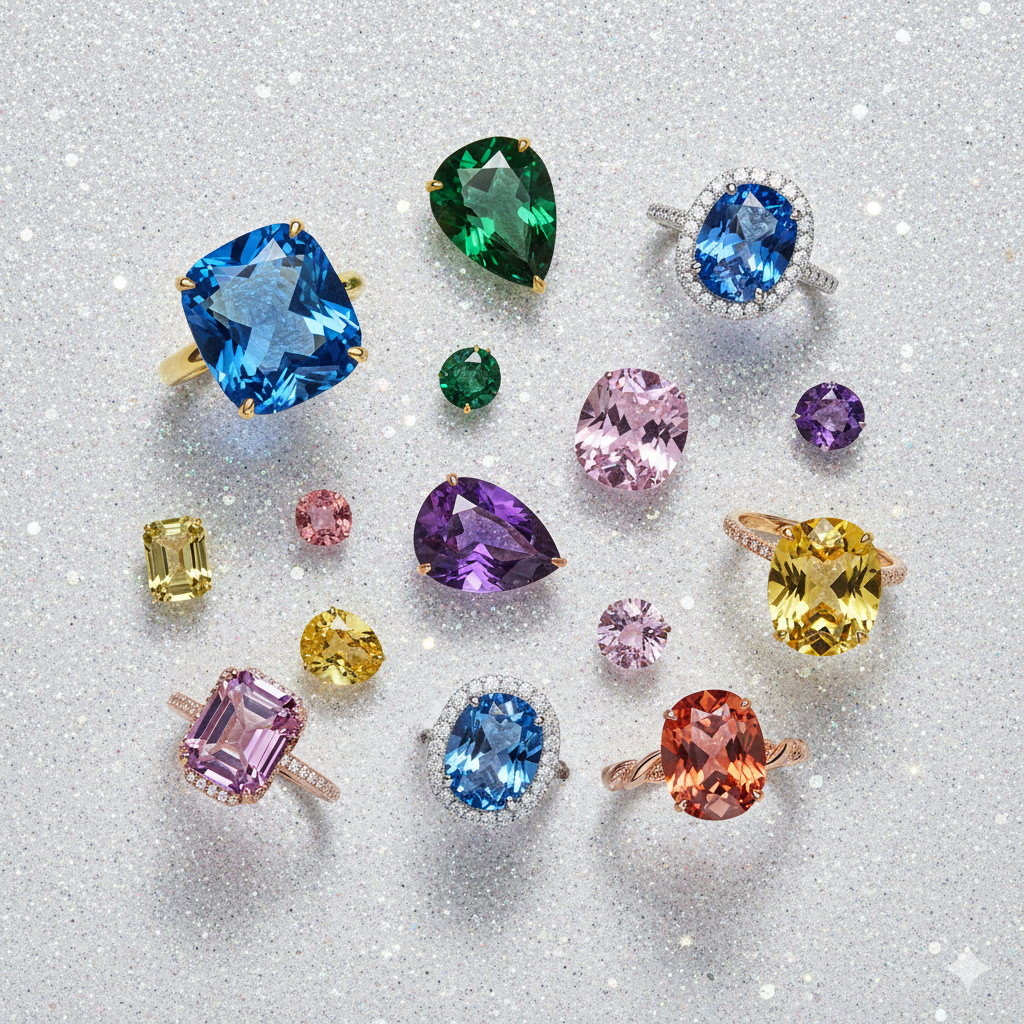 LAB GROWN SAPPHIRES