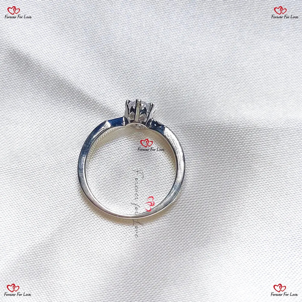 Round Bridal Diamond Engagement Ring Forever For Love