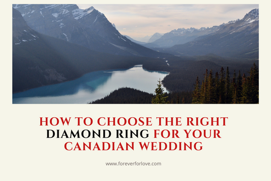 How to Choose the Right Diamond Ring for Your Canadian Wedding