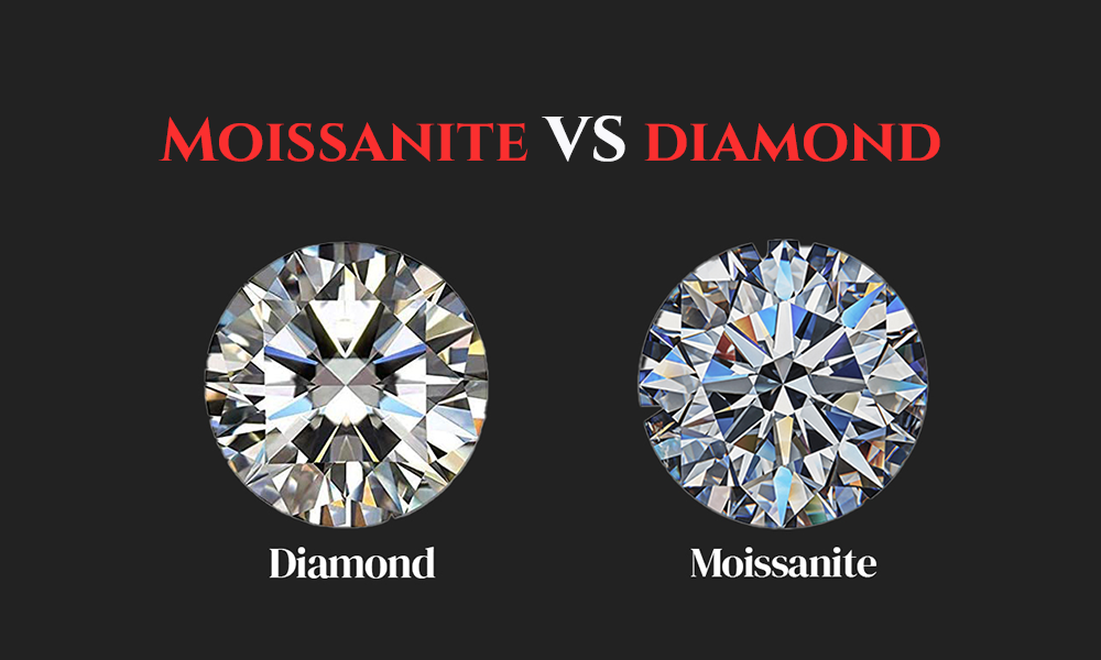 Moissanite vs. Diamond