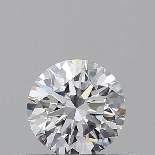 0.31ct Round Natural Diamond (Colour D, Clarity FL, Cut EX, GIA Certified)