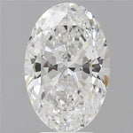 3.57ct Oval Lab Grown Diamond (Colour E, Clarity VVS2, IGI Certified) Forever For Love