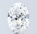 4.04ct Oval Lab Grown Diamond (Colour E, Clarity VVS2, IGI Certified) Forever For Love