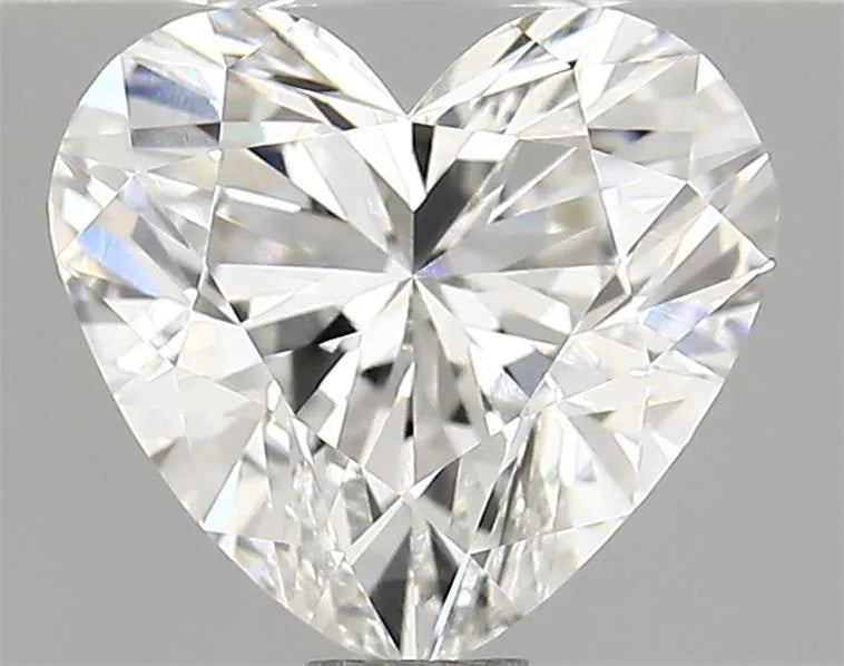 1.13ct Heart Lab Grown Diamond (Colour F, Clarity VVS2, IGI Certified)