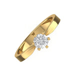 0.50 Carat Natural Round Diamond Classic Ring Forever For Love