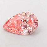 4.01ct Pear Lab Grown Diamond (Colour Fancy Vivid Pink, Clarity VS2, IGI Certified) Forever For Love