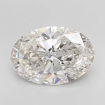 4.10ct Oval Lab Grown Diamond (Colour H, Clarity VS2, IGI Certified) Forever For Love