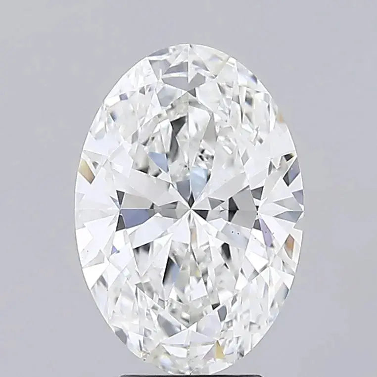 3.92ct Oval Lab Grown Diamond (Colour E, Clarity VS1, IGI Certified) Forever For Love