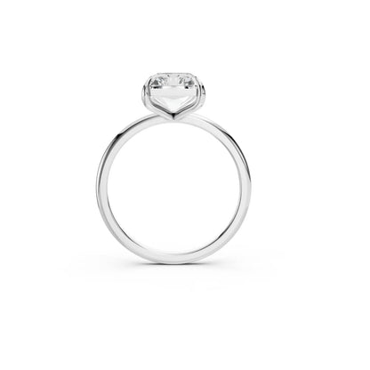 Radiant-Cut Diamond Solitaire Ring – Classic Elegance Forever For Love