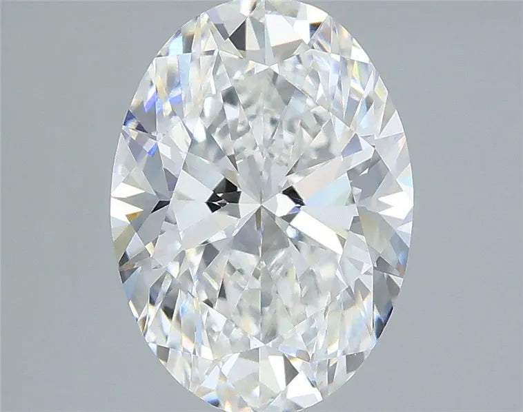 2.50ct Oval Lab Grown Diamond (Colour E, Clarity VVS2, IGI Certified)