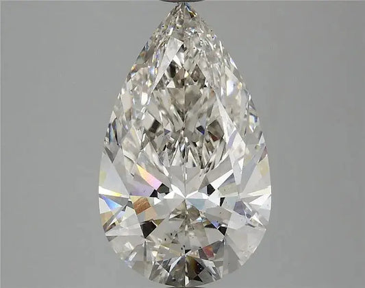 3.89ct Pear Lab Grown Diamond (Colour H, Clarity VS2, IGI Certified) Forever For Love