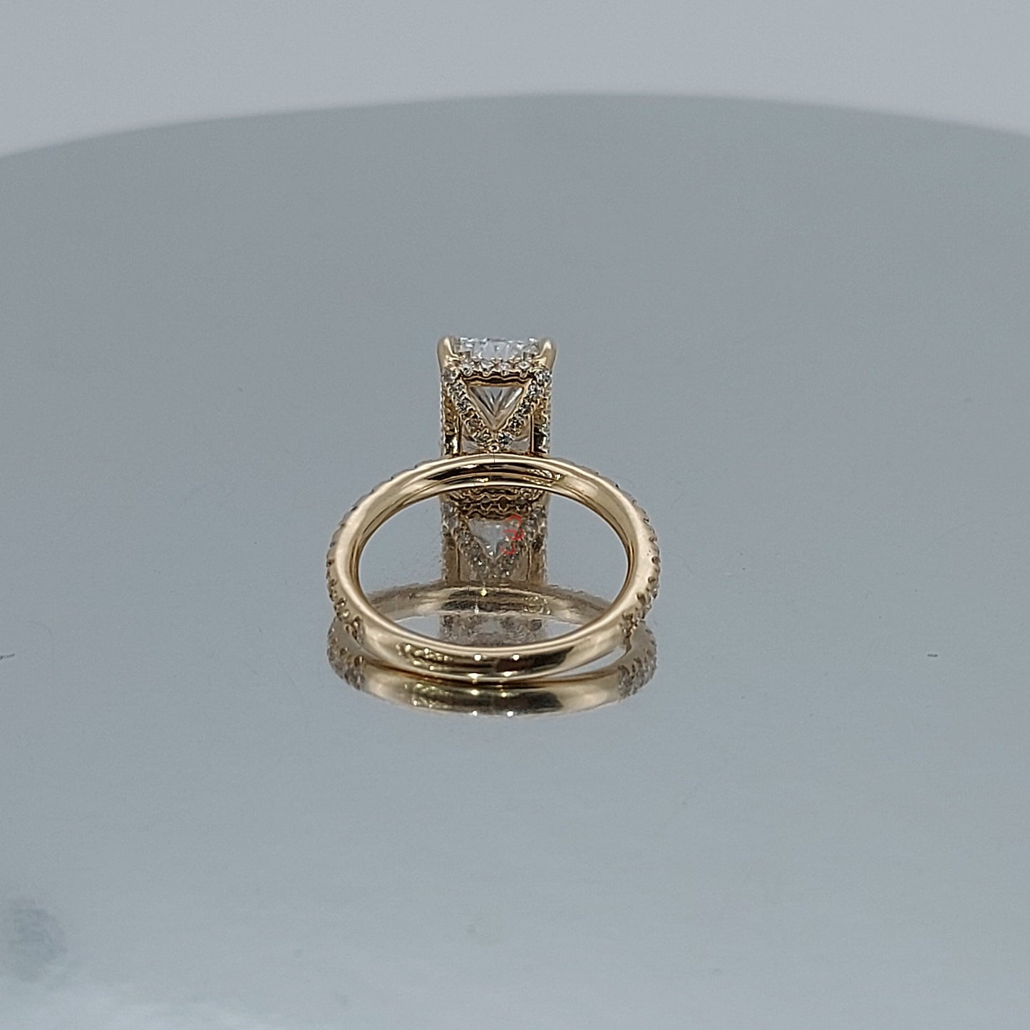 IGI Certified 2.5 Ct 14K White Gold Radiant cut Diamond Engagement Ring - Solitaire Lab Grown Radiant Diamond Ring, Large Diamond Ring Forever For Love