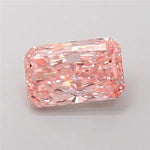 3.02ct Radiant Lab Grown Diamond (Colour Fancy Vivid Pink, Clarity VS1, IGI Certified) Forever For Love