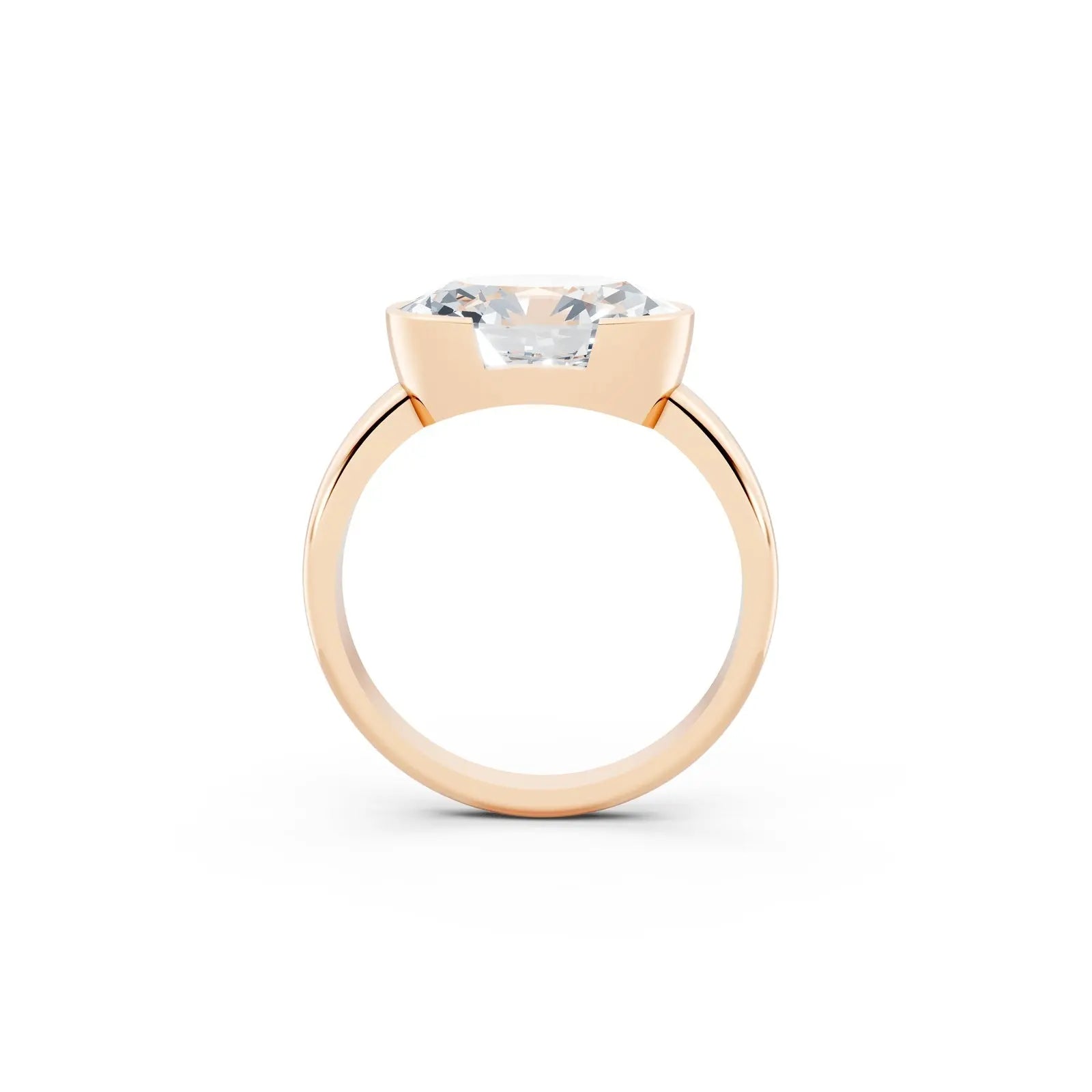 Hailey Bieber-Inspired Oval Diamond Engagement Ring Forever For Love