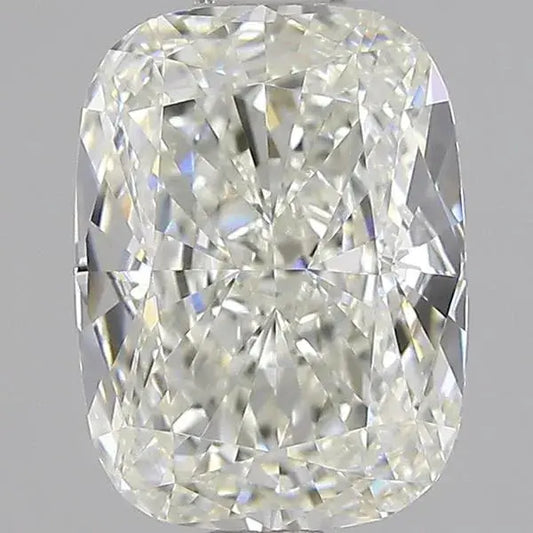 3.51ct Cushion modified Lab Grown Diamond (Colour G, Clarity VVS2, IGI Certified) Forever For Love