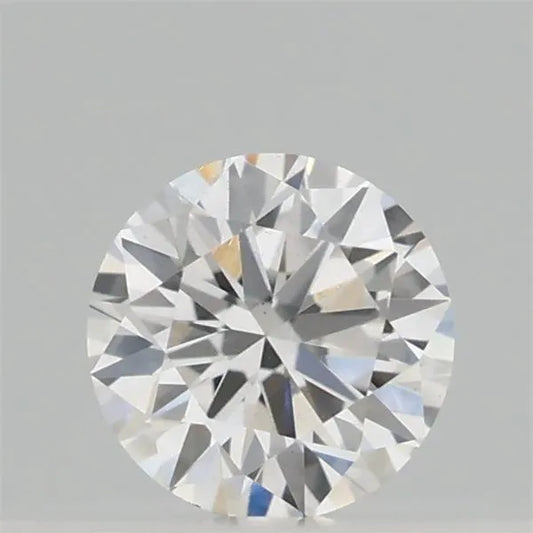 0,12 ct runder, im Labor gezüchteter Diamant (Farbe E, Reinheit VS2, Schliff-ID, IGI)