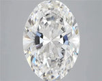 4.00ct Oval Lab Grown Diamond (Colour E, Clarity VVS2, IGI Certified) Forever For Love