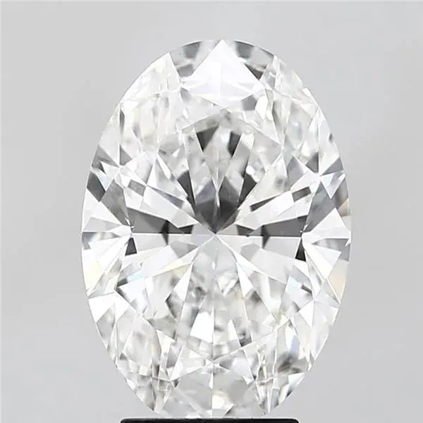 4.00ct Oval Lab Grown Diamond (Colour E, Clarity VVS2, IGI Certified) Forever For Love