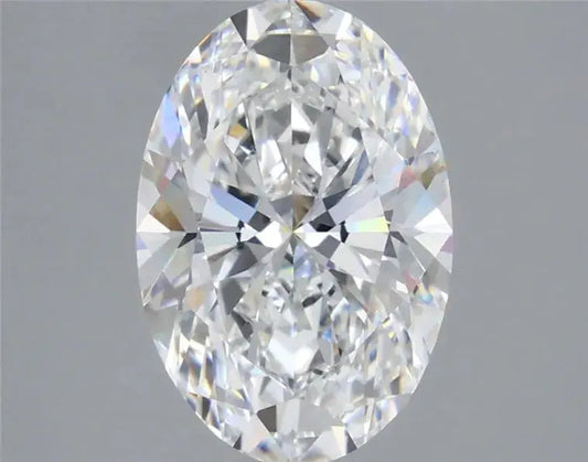 5.33ct Oval Lab Grown Diamond (Colour E, Clarity VS1, IGI Certified) Forever For Love