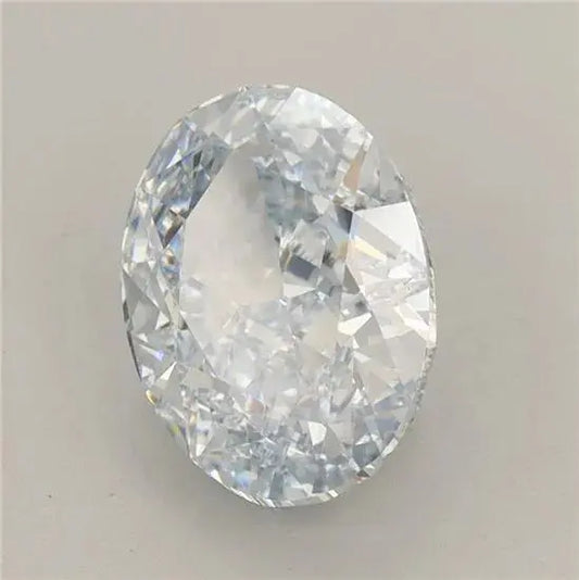 3.01ct Oval Lab Grown Diamond (Colour Fancy Intense Blue, Clarity VS1, IGI Certified) Forever For Love
