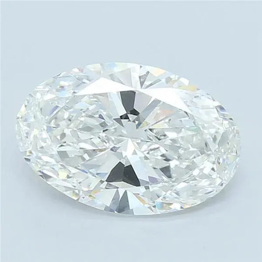 4.01ct Oval Lab Grown Diamond (Colour E, Clarity VVS2, IGI Certified) Forever For Love