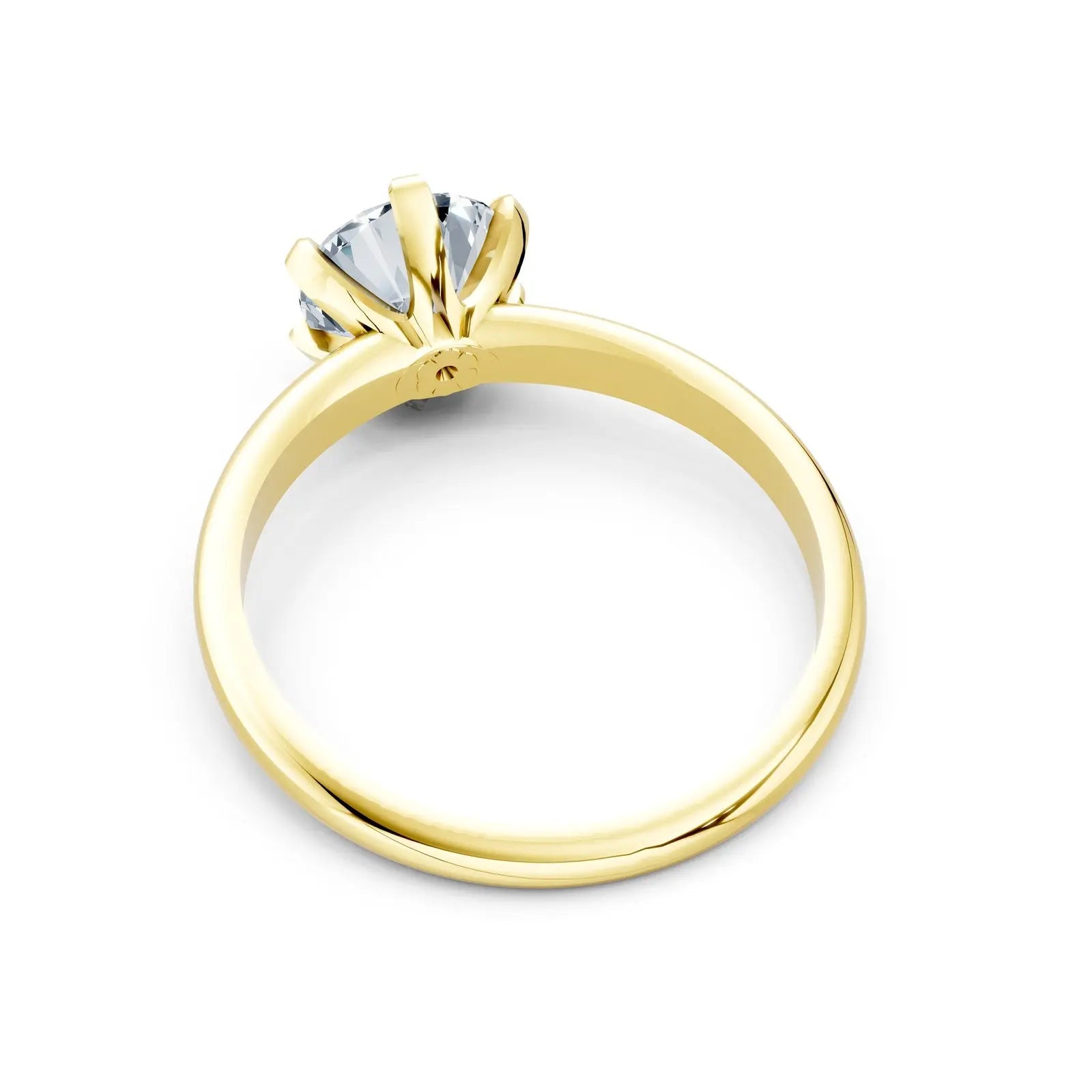 Classic Round Solitaire Diamond Ring Forever For Love