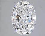 4.06ct Oval Lab Grown Diamond (Colour E, Clarity VVS1, IGI Certified)