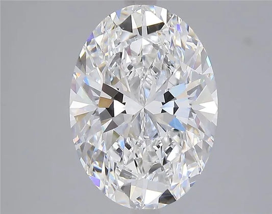 4.06ct Oval Lab Grown Diamond (Colour E, Clarity VVS1, IGI Certified)