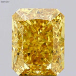 5.22ct Radiant Lab Grown Diamond (Colour Fancy Vivid Yellow, Clarity VS2, IGI Certified)