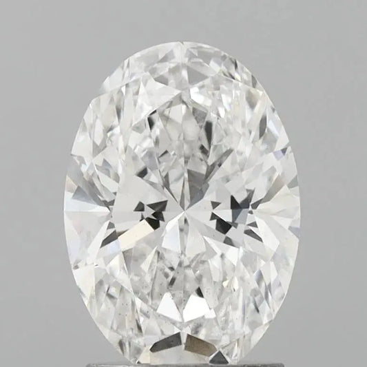 2.09ct Oval Lab Grown Diamond (Colour E, Clarity VS2, IGI Certified) Forever For Love
