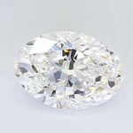 3.21ct Oval Lab Grown Diamond (Colour D, Clarity VVS2, IGI Certified) Forever For Love