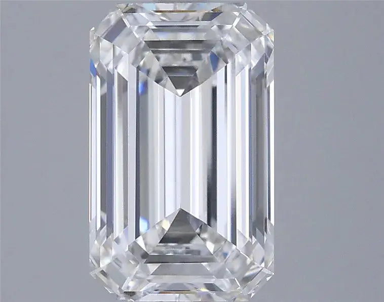 3.09ct Emerald Lab Grown Diamond (Colour D, Clarity VVS2, IGI Certified) Forever For Love