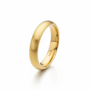 14K Yellow Gold Single Band