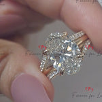 Oval Cut Diamond Solitaire Engagement Ring Forever For Love