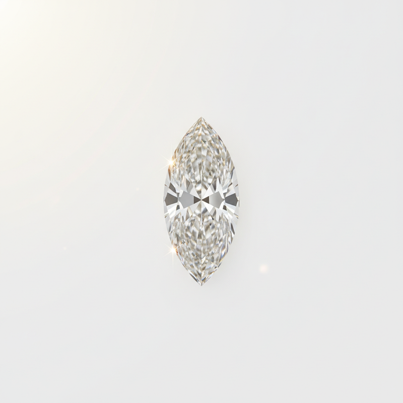 Marquise Diamond - White Background